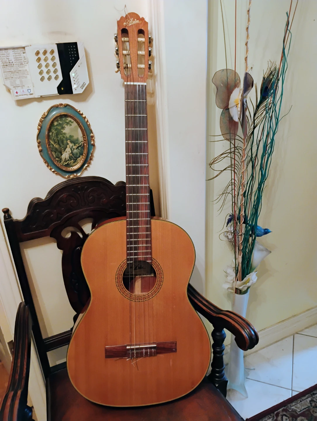 Vintage musical instruments
