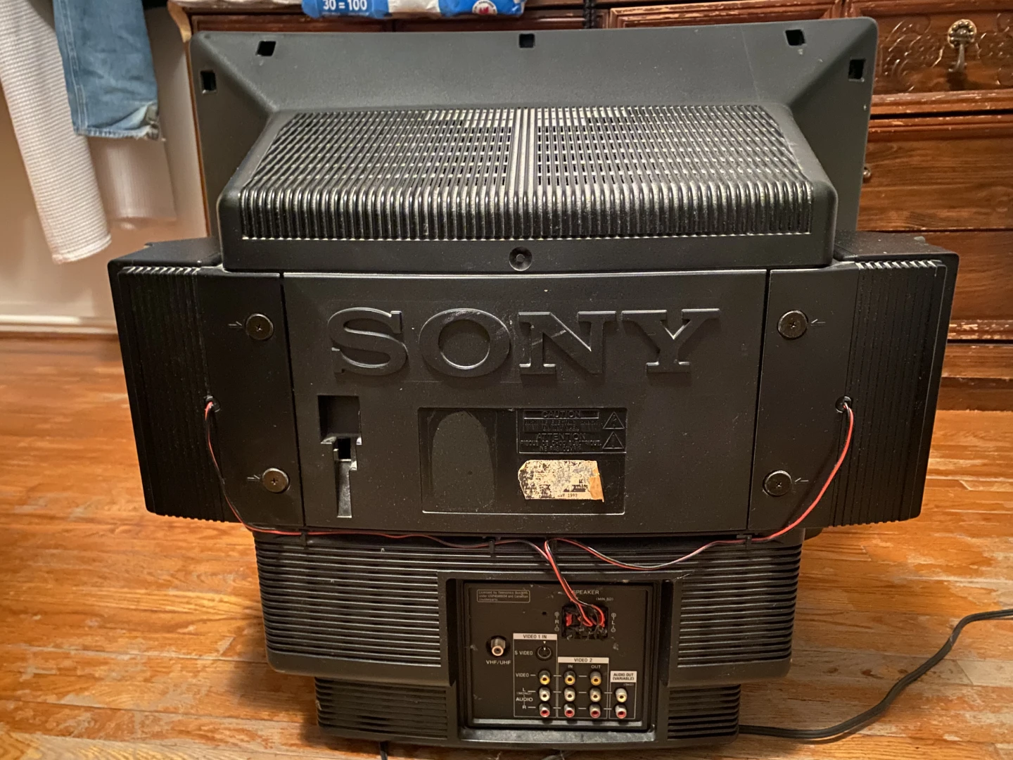 Sony Trinitron CRT TV 1992 MINT - photo 2