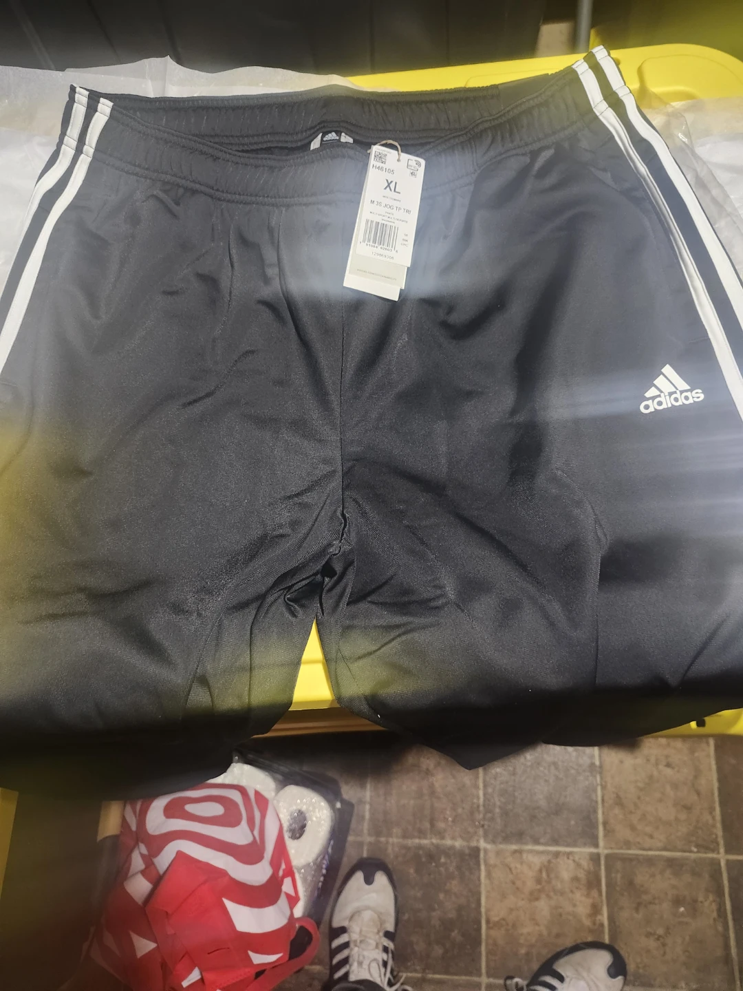 Adidas Black Jogger Pants XL