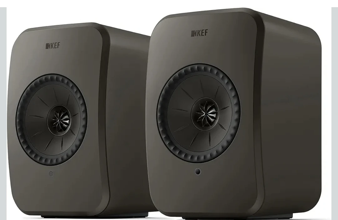 KEF LSX II LT Wireless Speakers (Pair) - Stone White