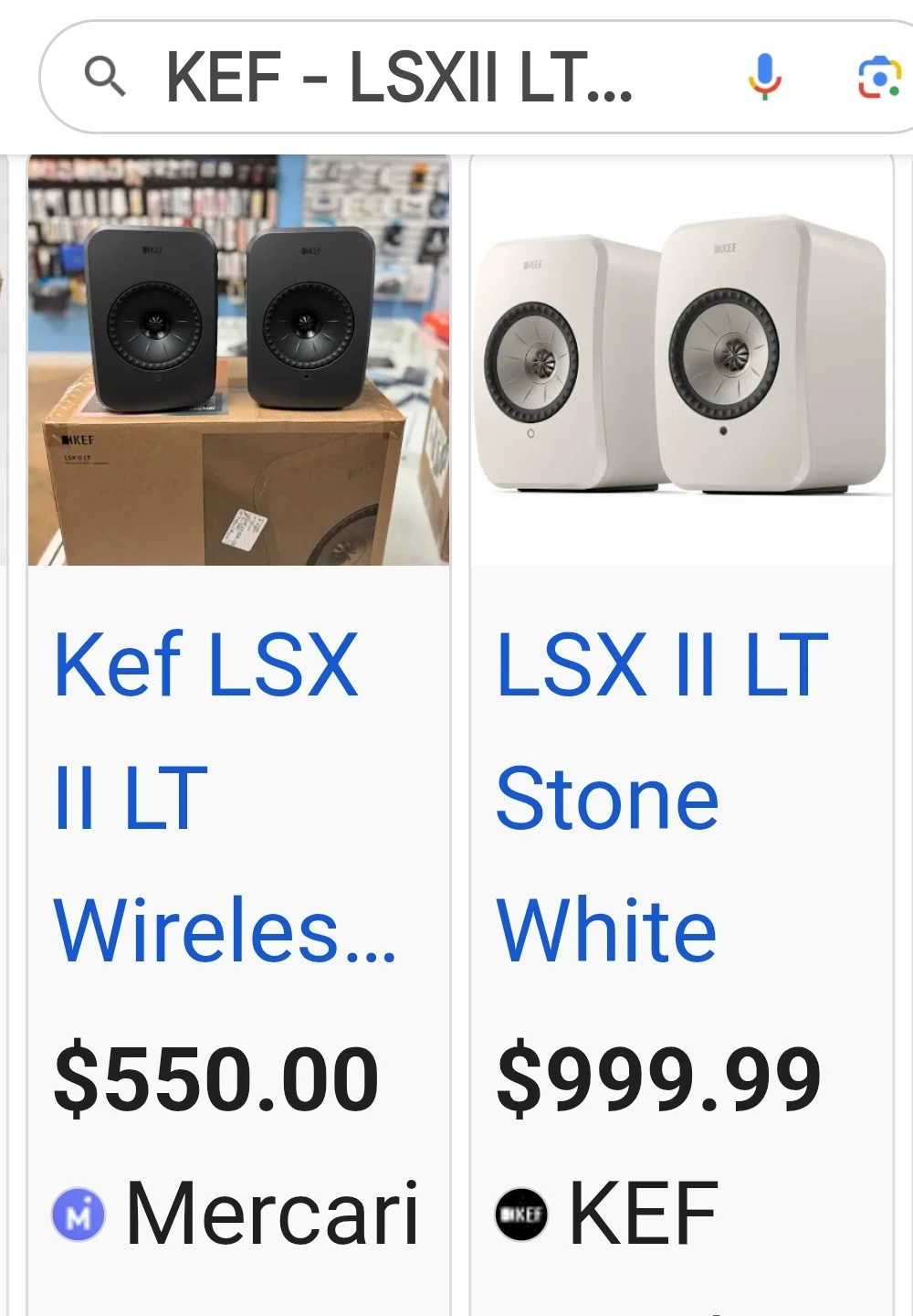 KEF LSX II LT Wireless Speakers (Pair) - Stone White - photo 5