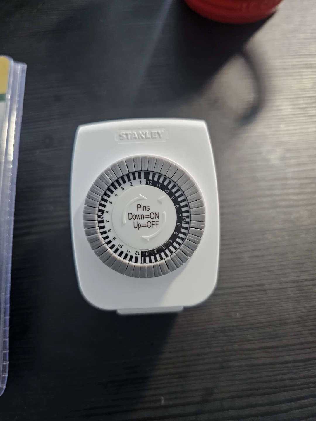 Stanley TIMEIT Mini 1-Outlet Daily Mechanical Timer - photo 3