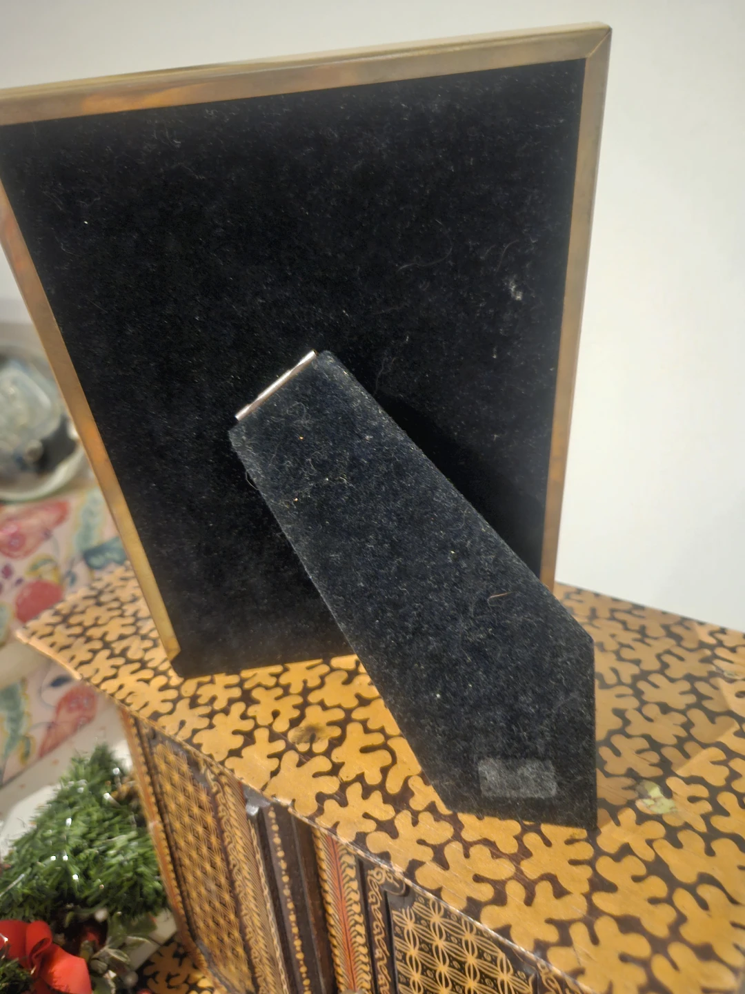 Jennifer Moore IvoryCeramic & Gold Photo Frame 5x7 - photo 2