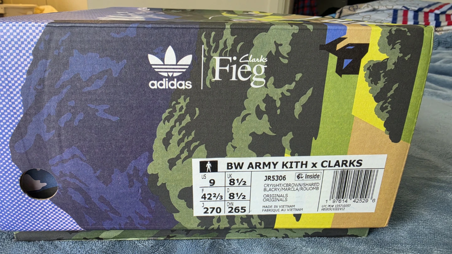 Adidas Kith x Clarks BW Army Sneakers - photo 2