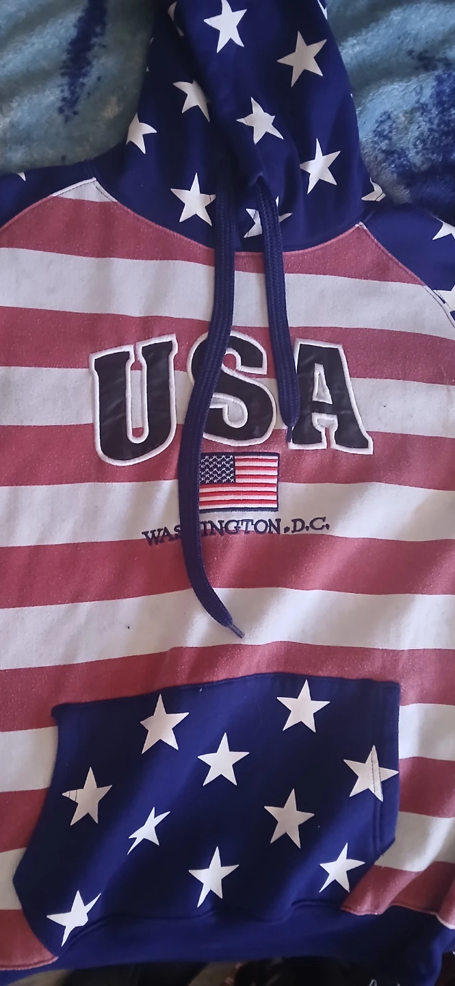 USA Washington D.C. Hoodie Sweatshirt - XL