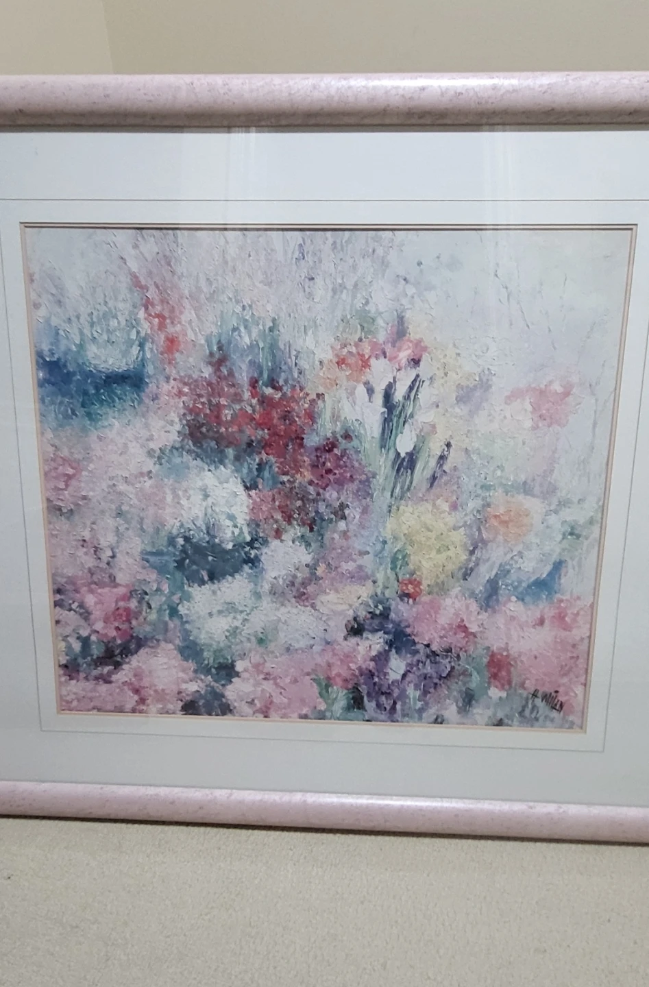 Ren-Wil Inc. Framed Floral Art Print- Mint Condition - photo 2