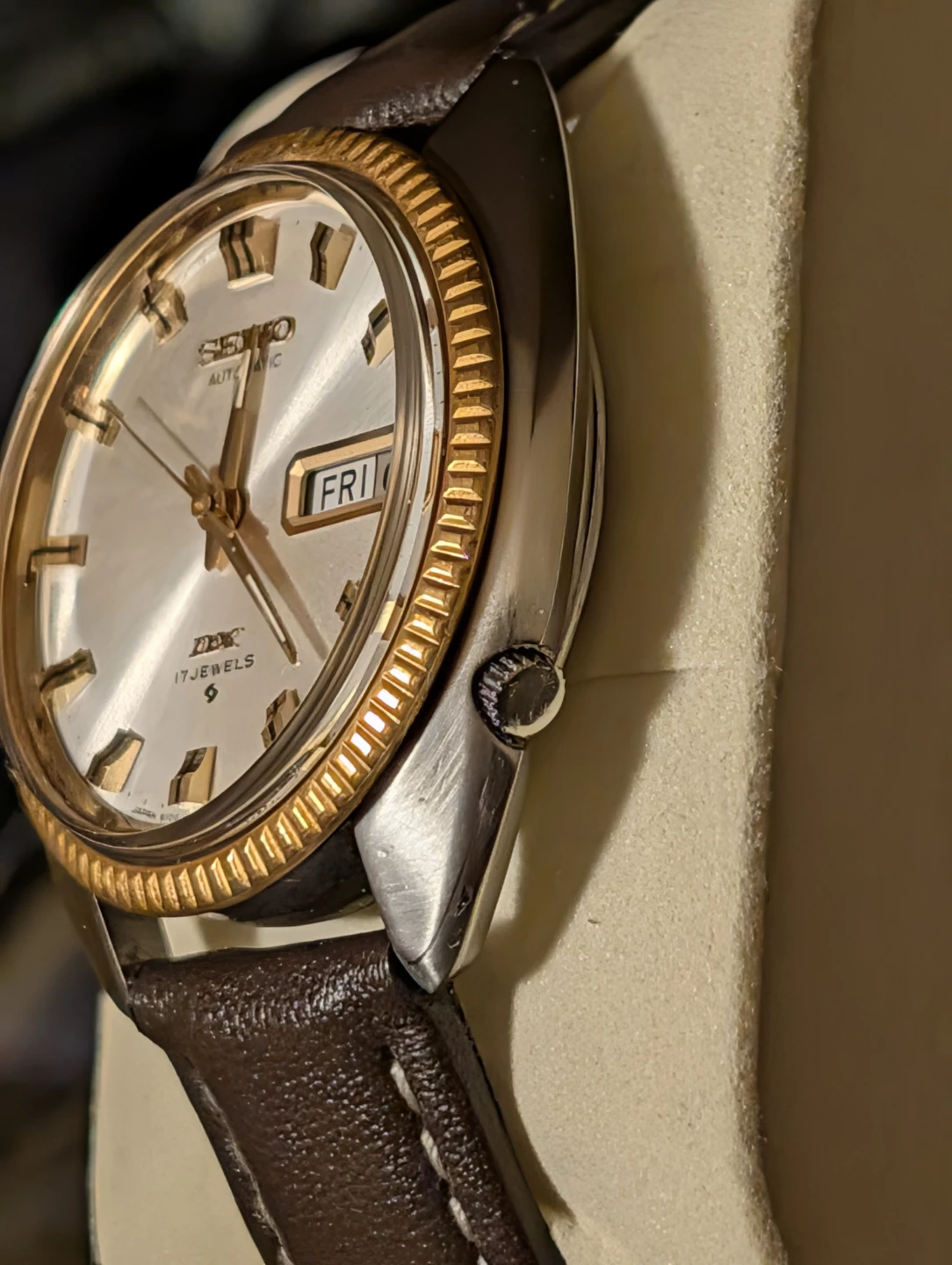 Seiko Automatic DX 17 Jewels Men's Watch - photo 2