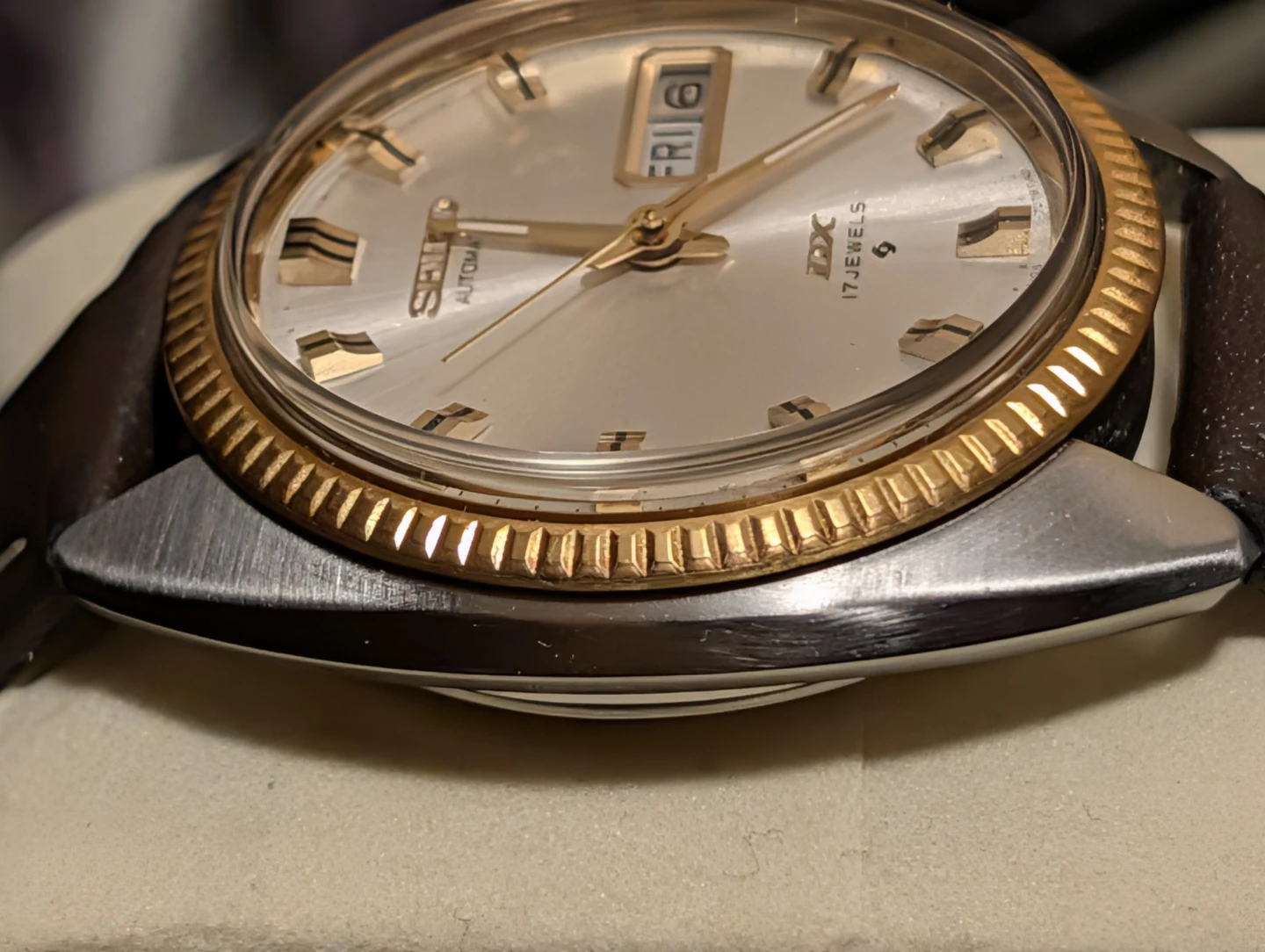 Seiko Automatic DX 17 Jewels Men's Watch - photo 4