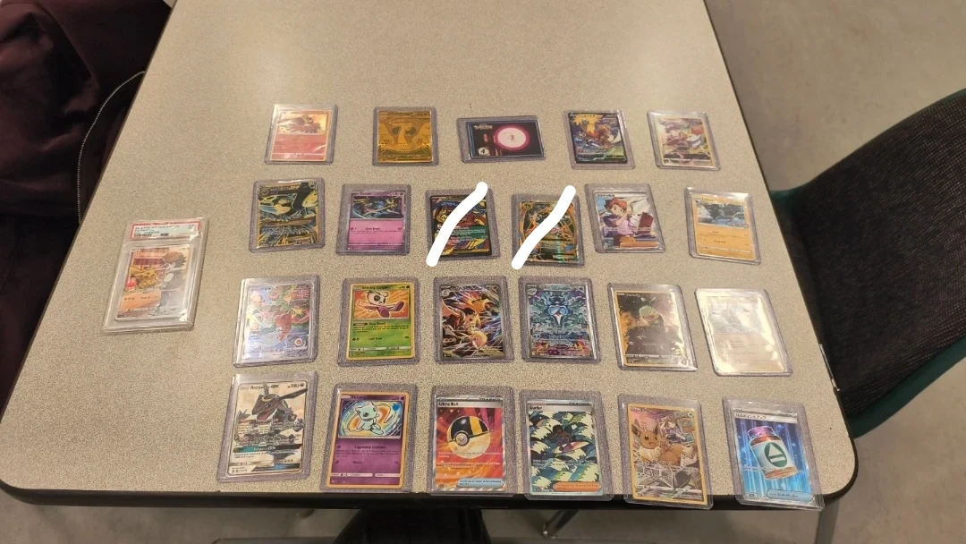 Assorted Pokémon Trading Cards