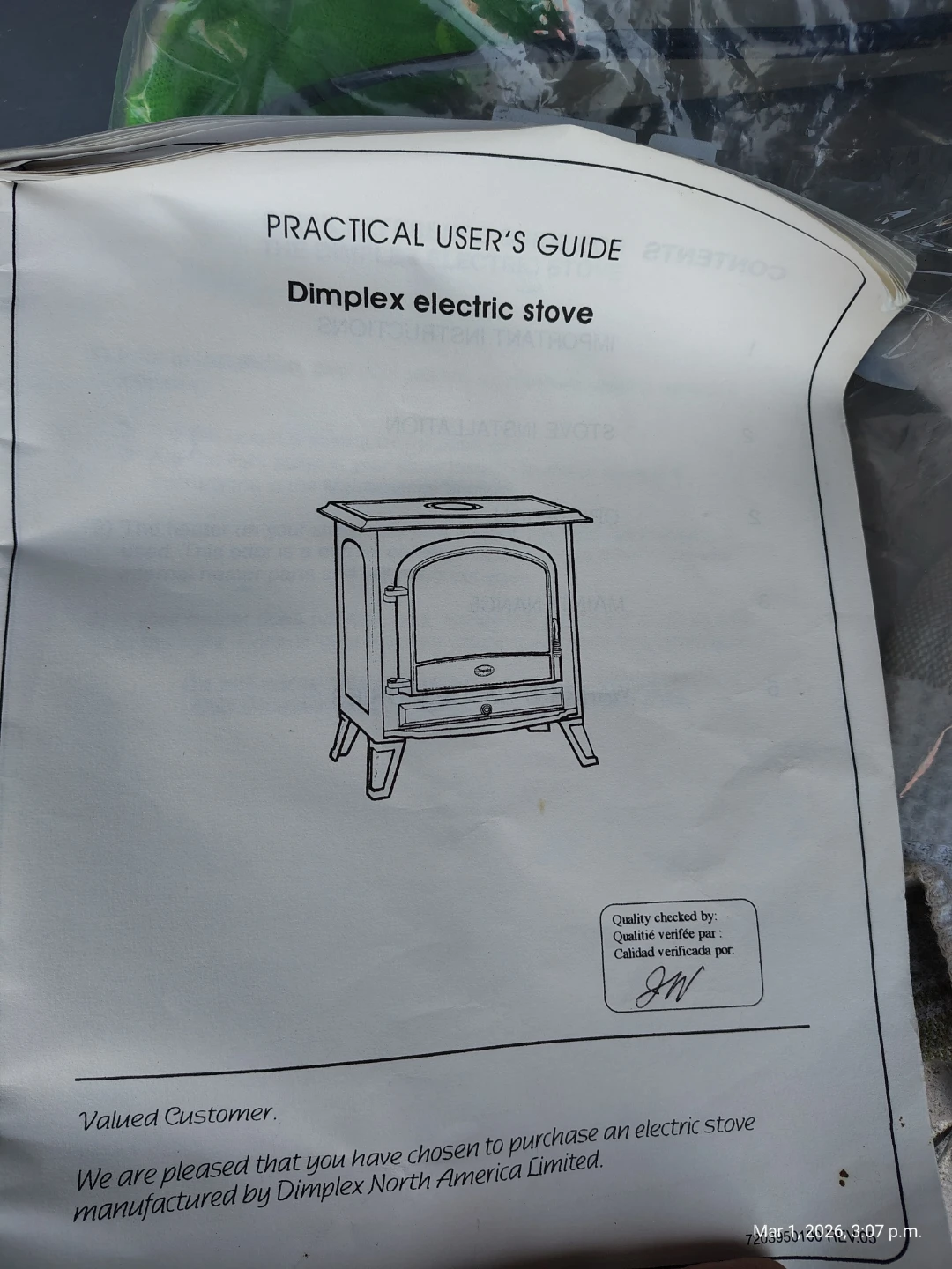 Dimplex Electric Fireplace Heater 1500 Watts - photo 5