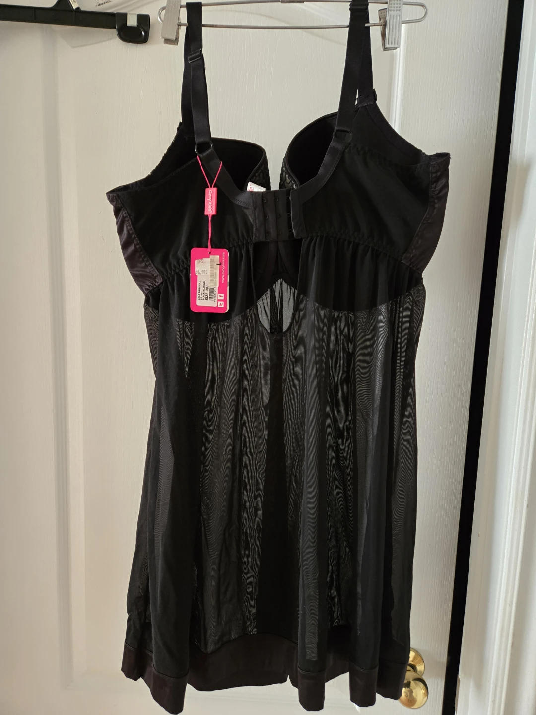 Curvy Kate Lola Babydoll Lingerie Black/Almond Size 38J