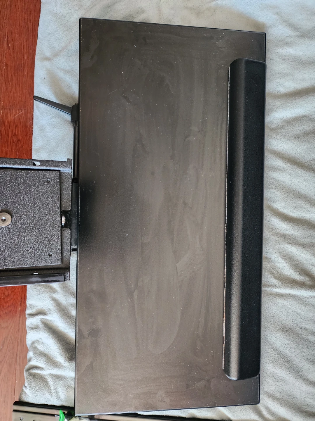 Black Metal Keyboard tray