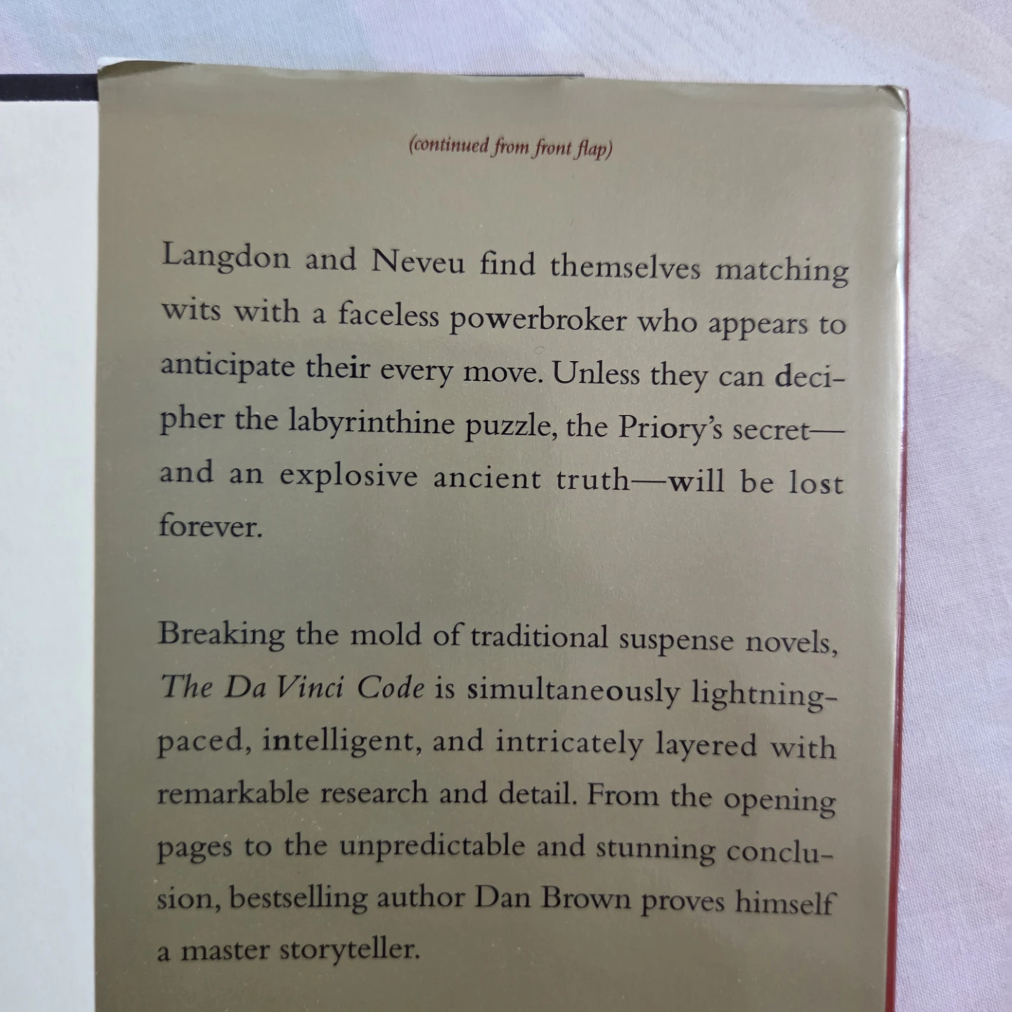 The Da Vinci Code by Dan Brown - photo 4