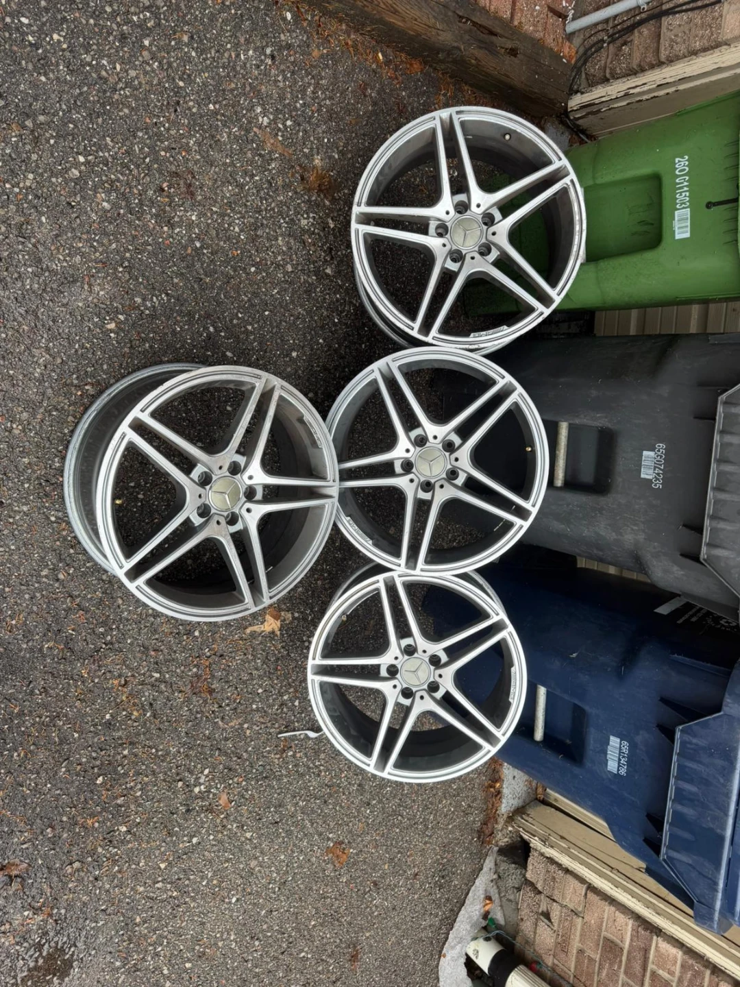 Mercedes-Benz AMG Alloy Wheels Set of 4 - photo 2