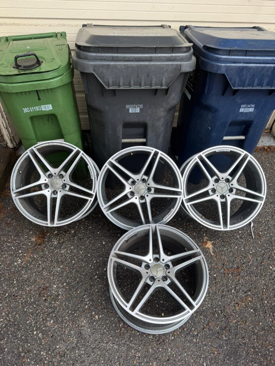 Mercedes-Benz AMG Alloy Wheels Set of 4 - photo 3