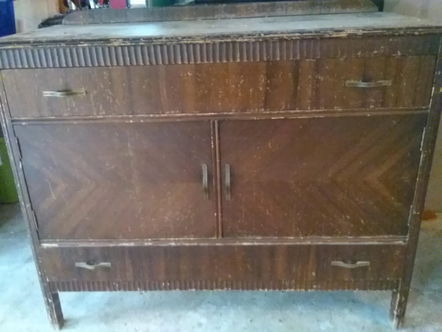 Vintage Wooden buffet - photo 2