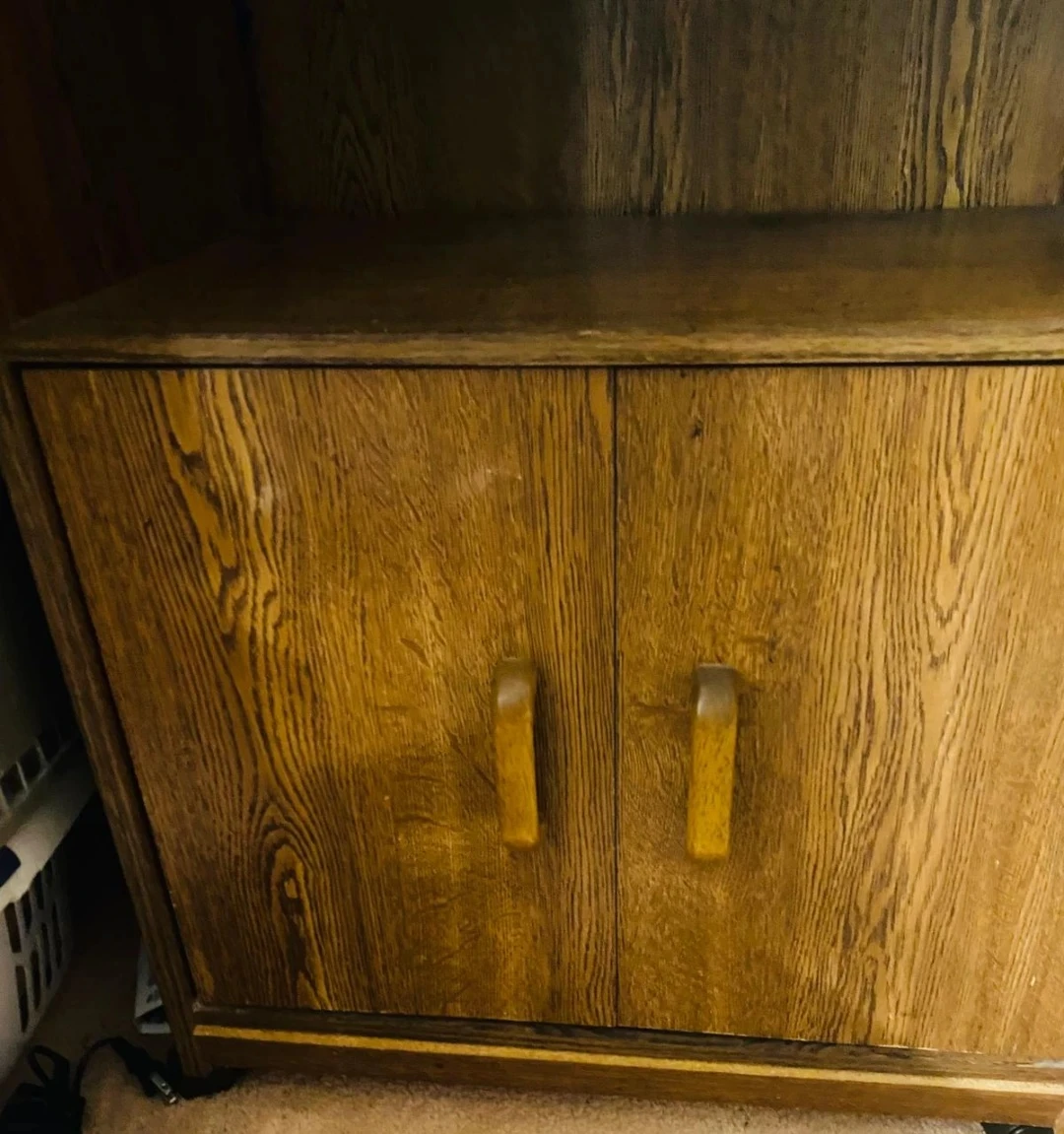 Wooden Cabinet with Shelf - photo 3