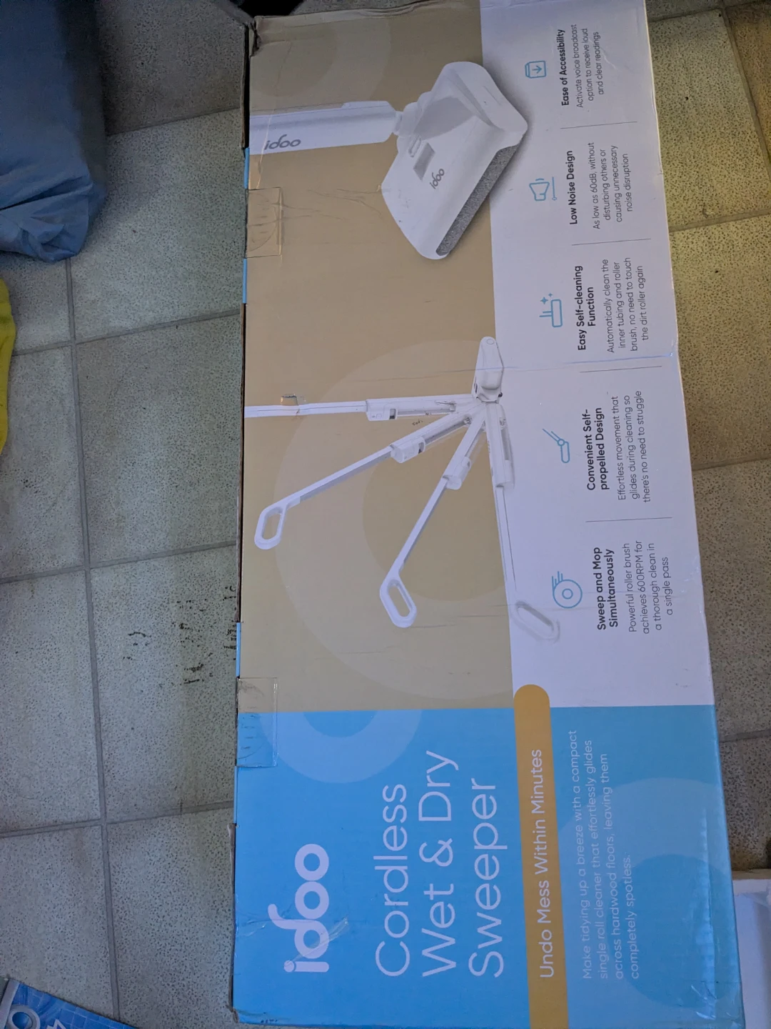 Idoo Cordless Wet & Dry Sweeper - photo 2
