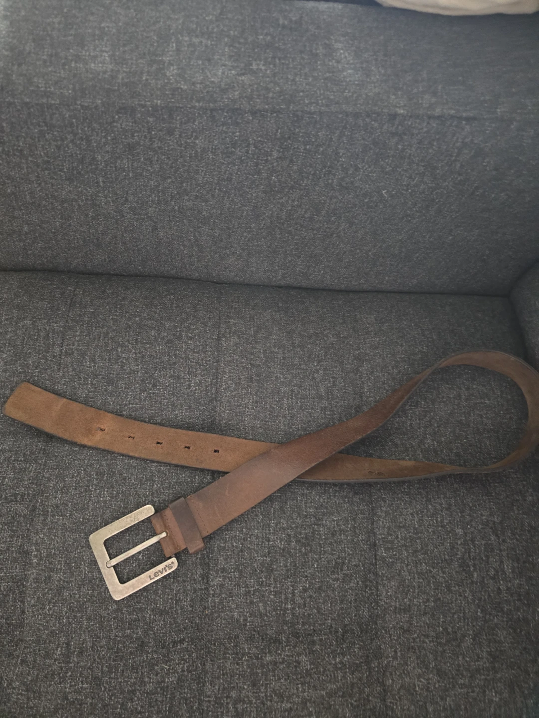 Levi's Brown Leather Belt- 40" - photo 2