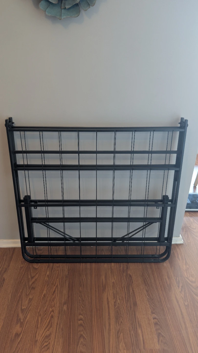 Foldable Metal Bed Frame Twin size - photo 3