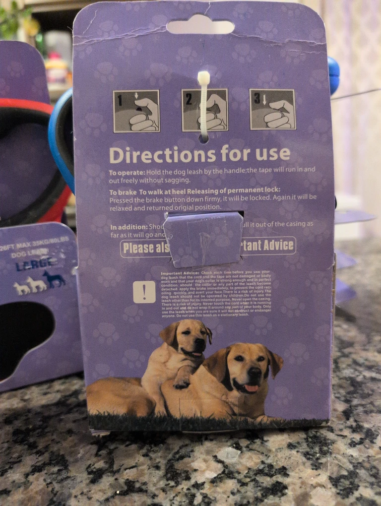 Dog Leash (0-8M, 26FT, Max 35KG/80LBS) - photo 3