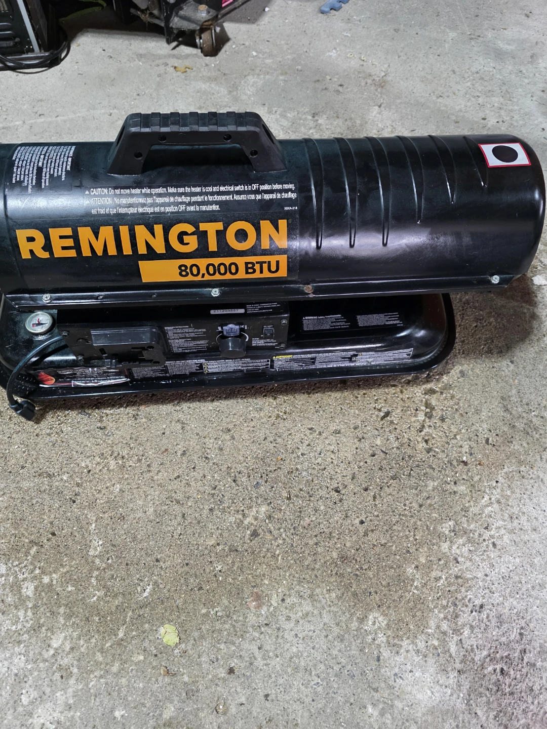 Remington 80,000 BTU Forced Air Heater