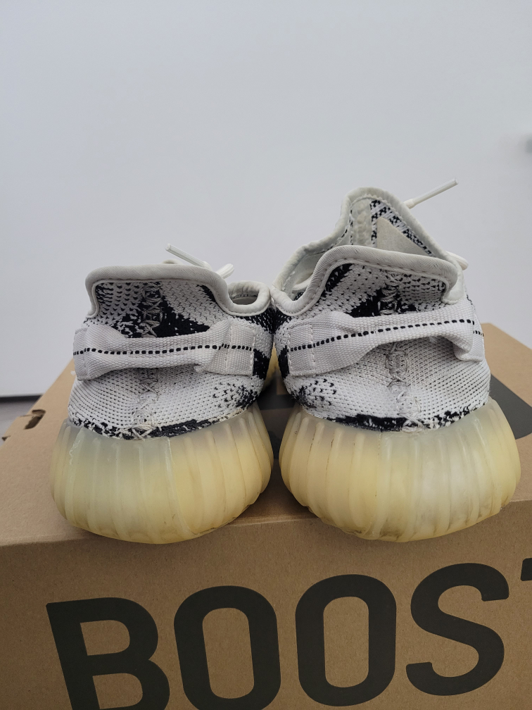authentic yeezy 350 zebra, sz 9 - photo 3