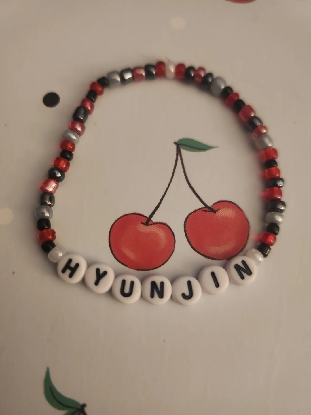 Handmade Beaded Bracelets with STRAY KIDS Member Names - photo 4