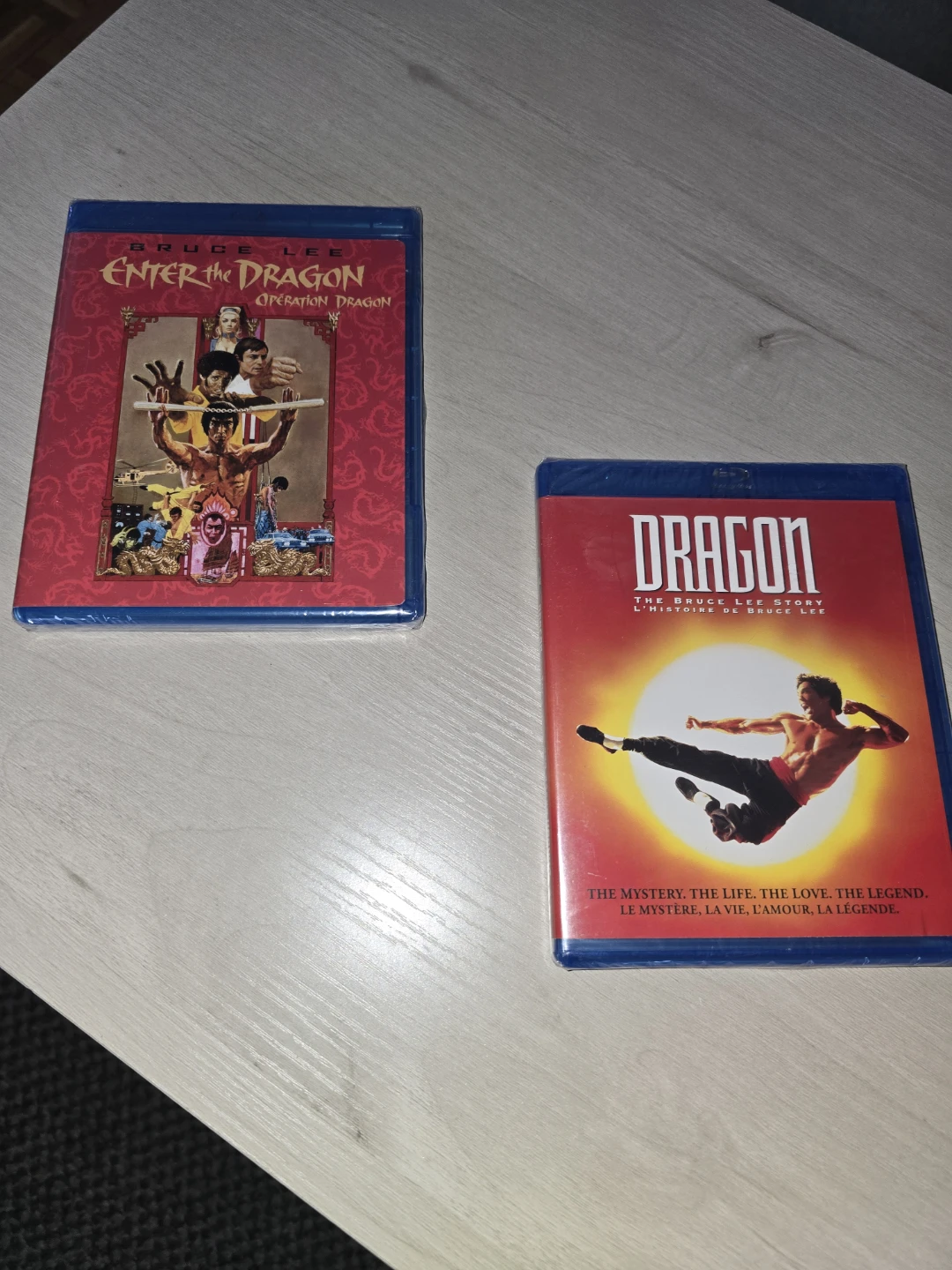 Bruce Lee Enter the Dragon & Dragon Blu-Ray Movies