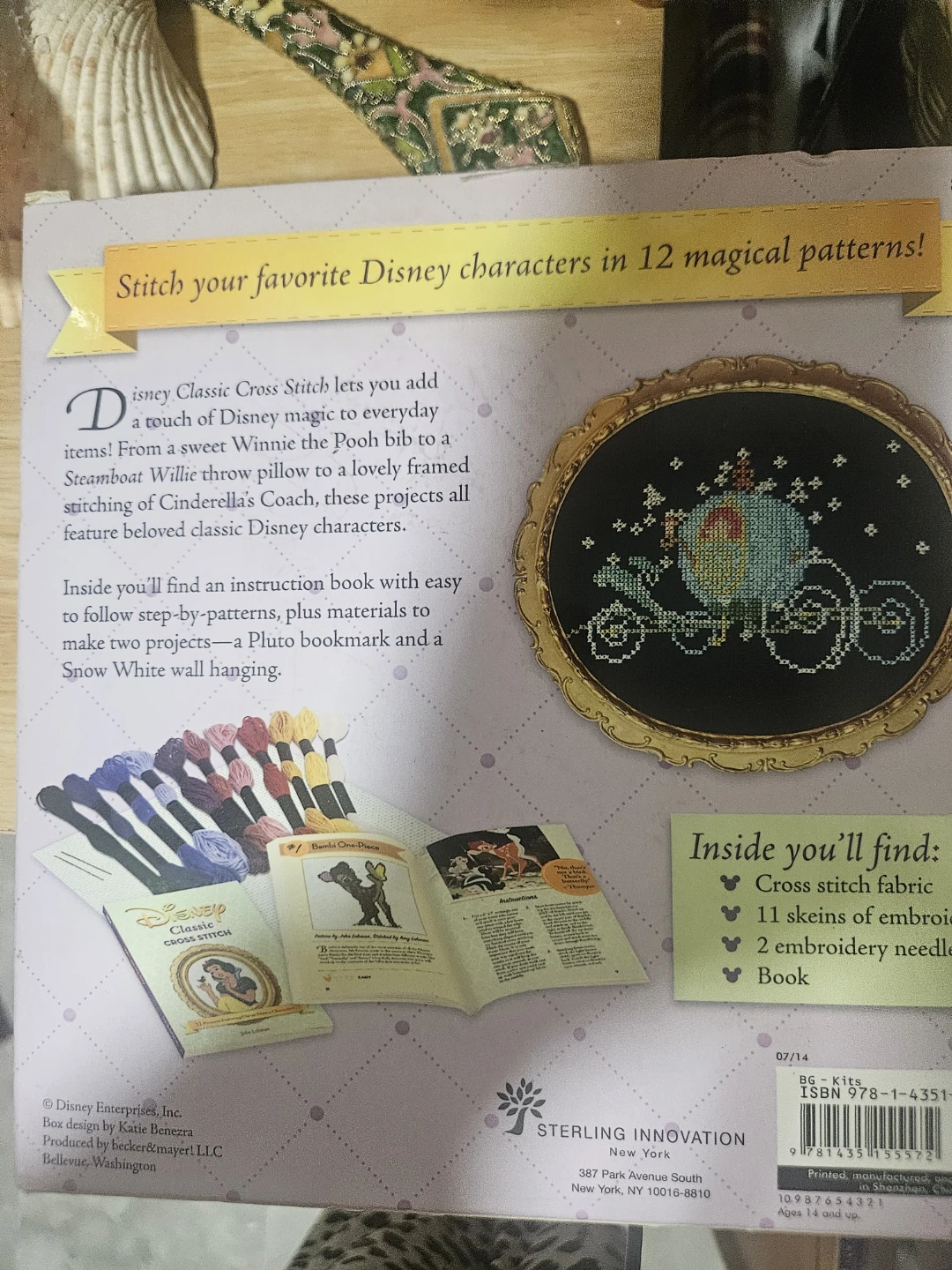 Disney Classic Cross Stitch Kit - 12 Patterns - photo 2
