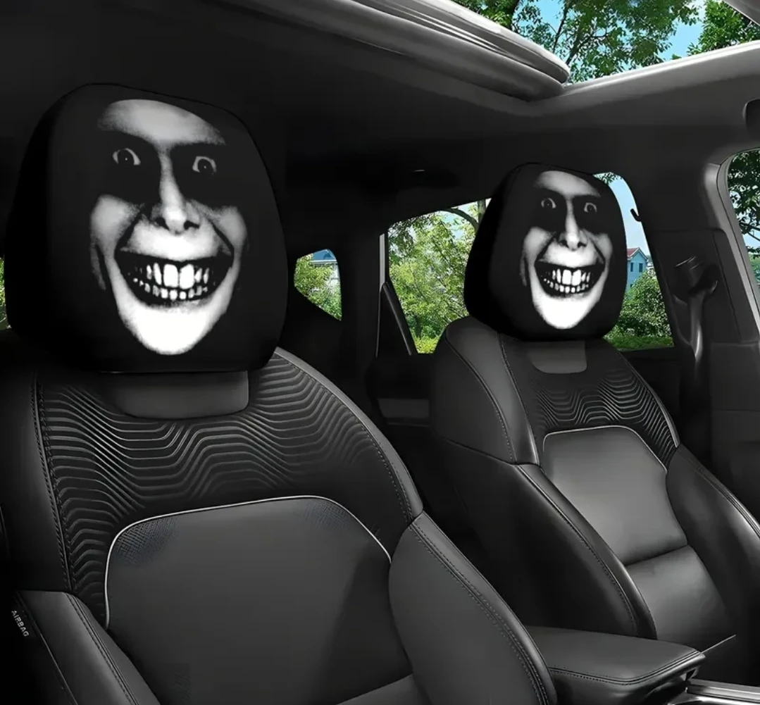 CAR HEADREST COVERS NEW SETS - photo 2