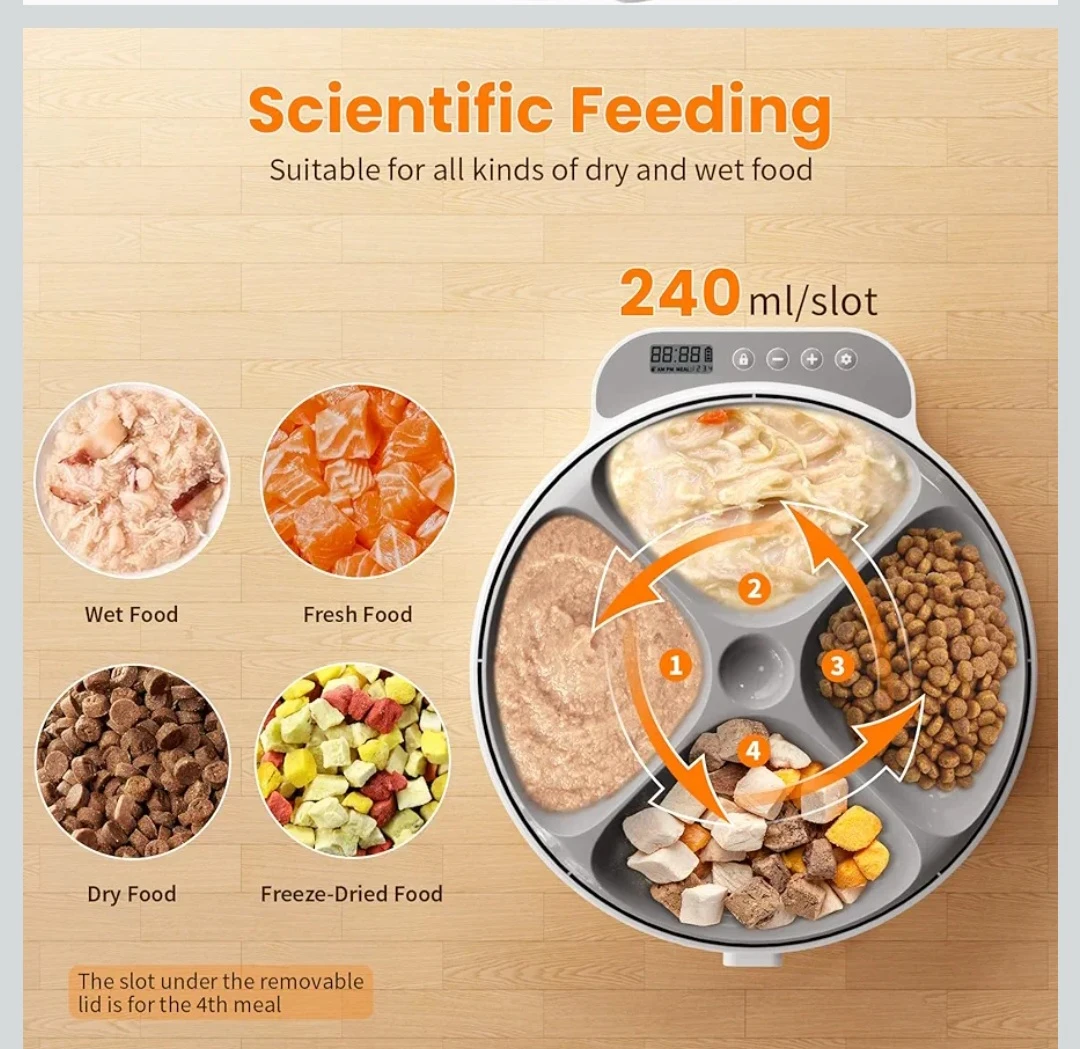 GAMKII Automatic Pet Feeder - photo 3