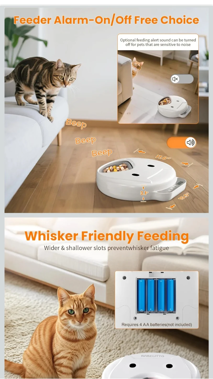 GAMKII Automatic Pet Feeder - photo 5