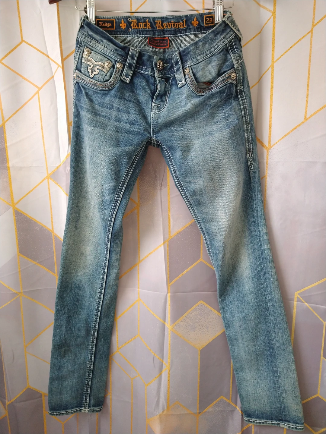 Rock Revival Kailyn Straight Women's Jeans size 26 - photo 5