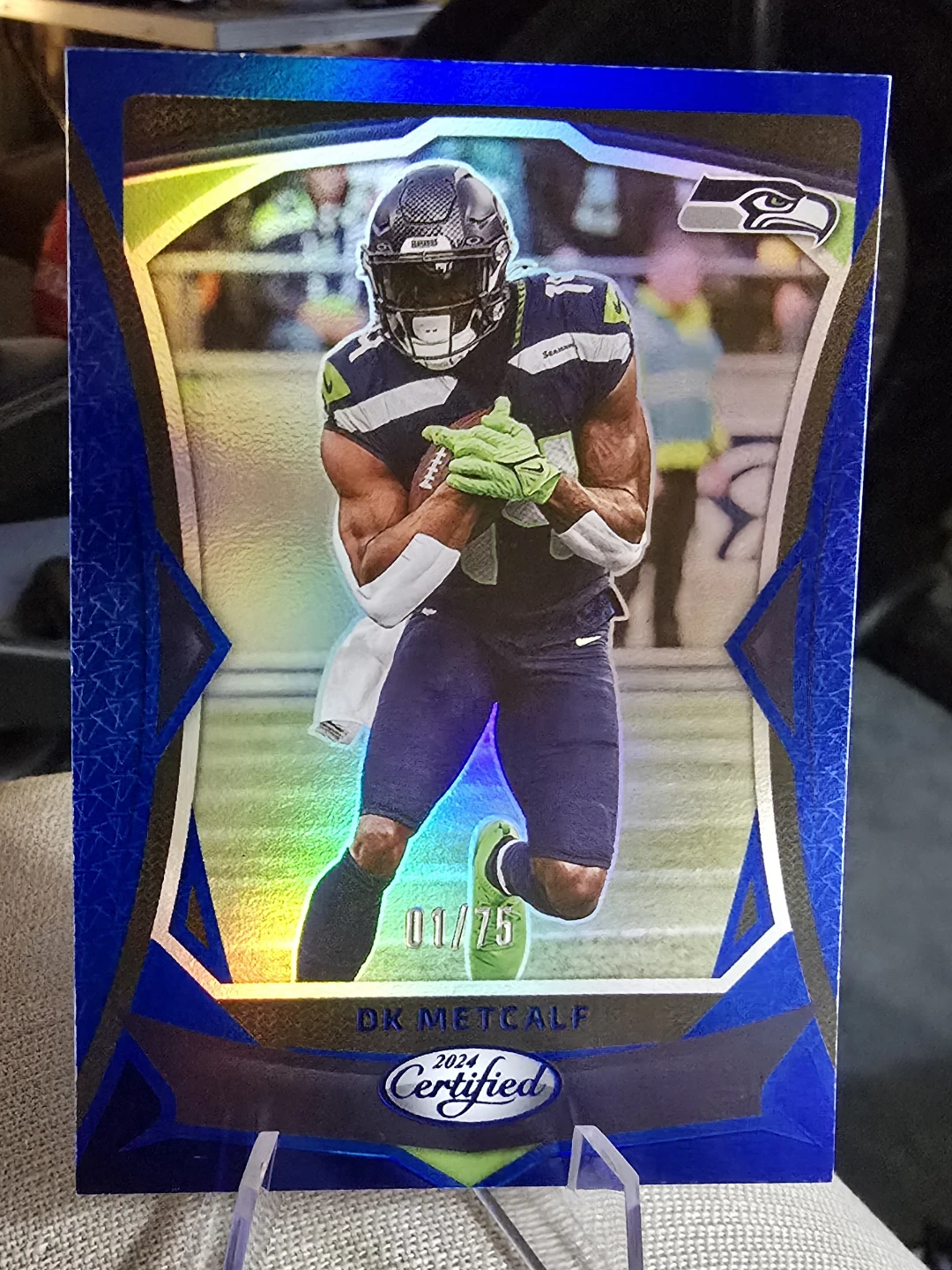 2024 Panini Certified DK Metcalf 01/75 Football Card