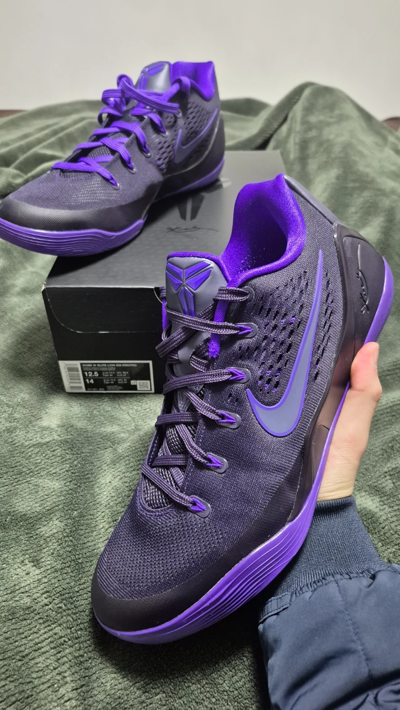 Nike Kobe 9 Protro - Purple Dynasty sz 12.5M