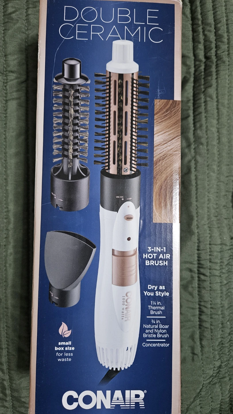 Conair Double Ceramic 3-in-1 Hot Air Brush - photo 2