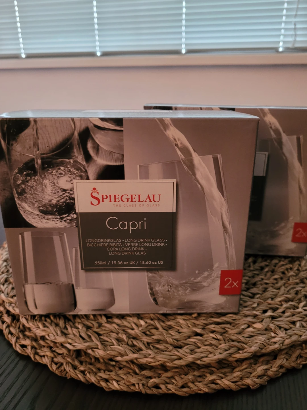 Spiegelau Capri Long Drink Glasses - Set of 4