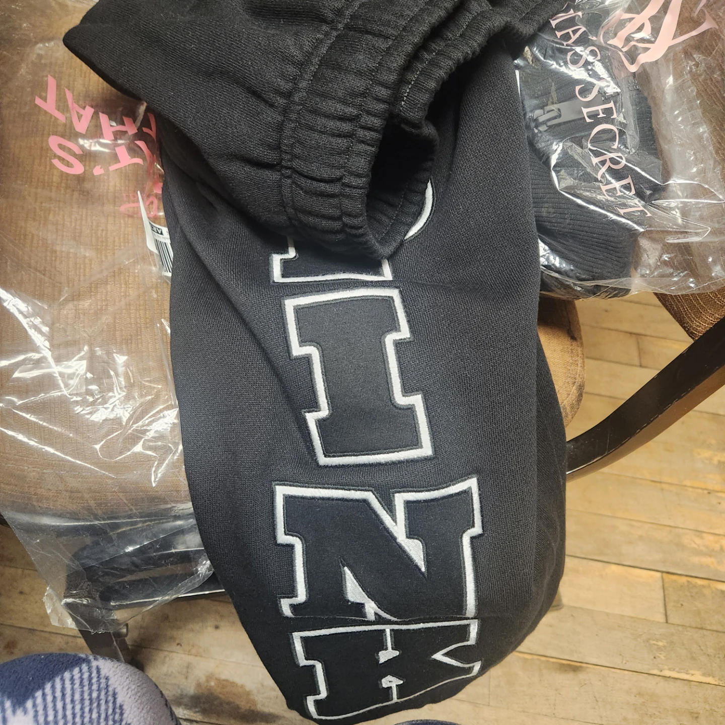 Victoria's Secret PINK Black Sweatpants