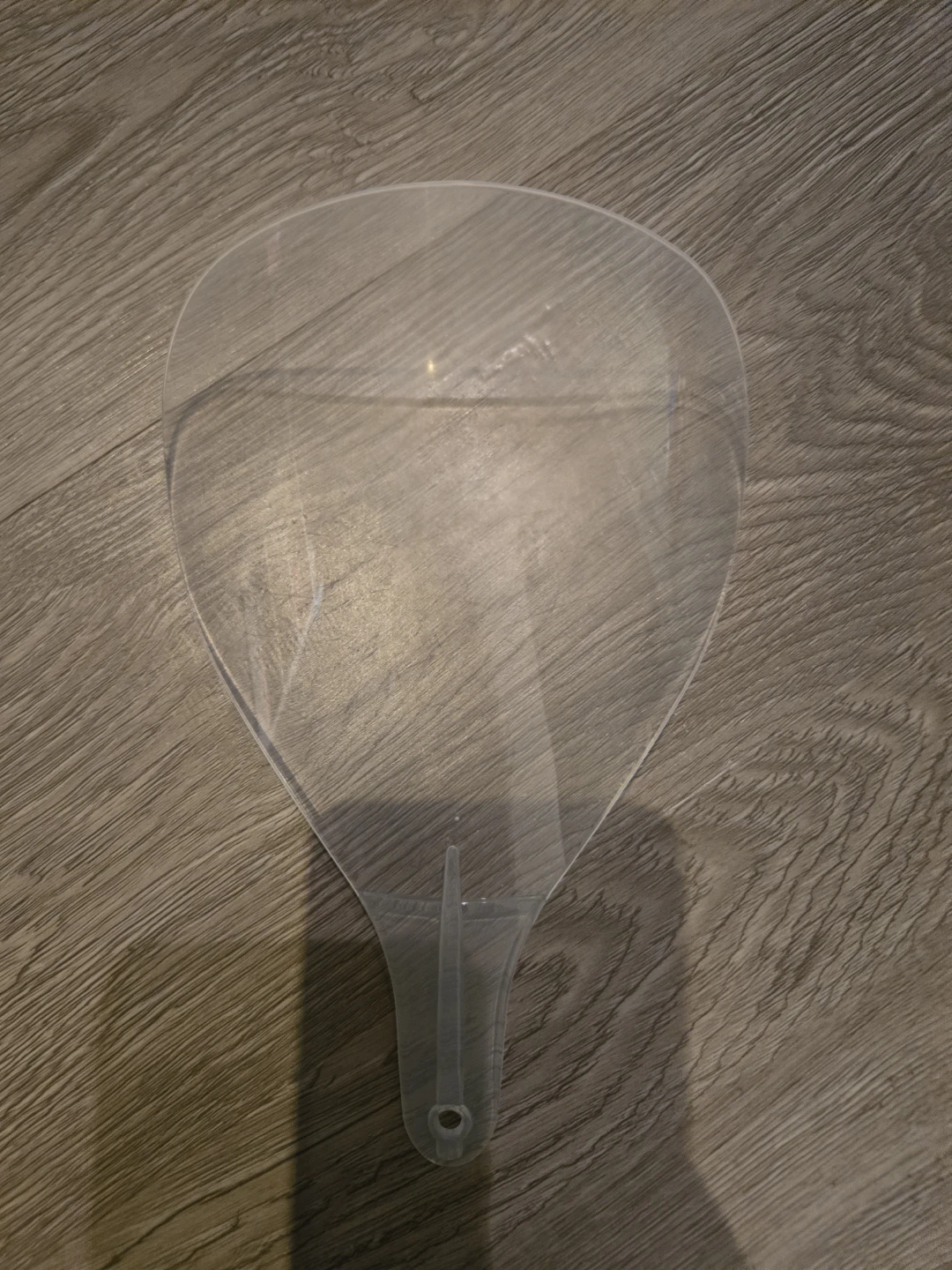 Clear Face Shield (hairspray guard)