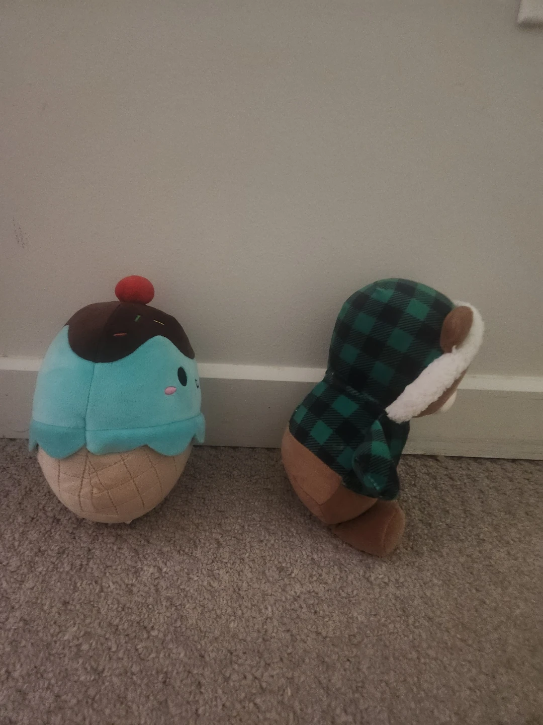 Ice Cream Plush Toy and Bear - photo 2