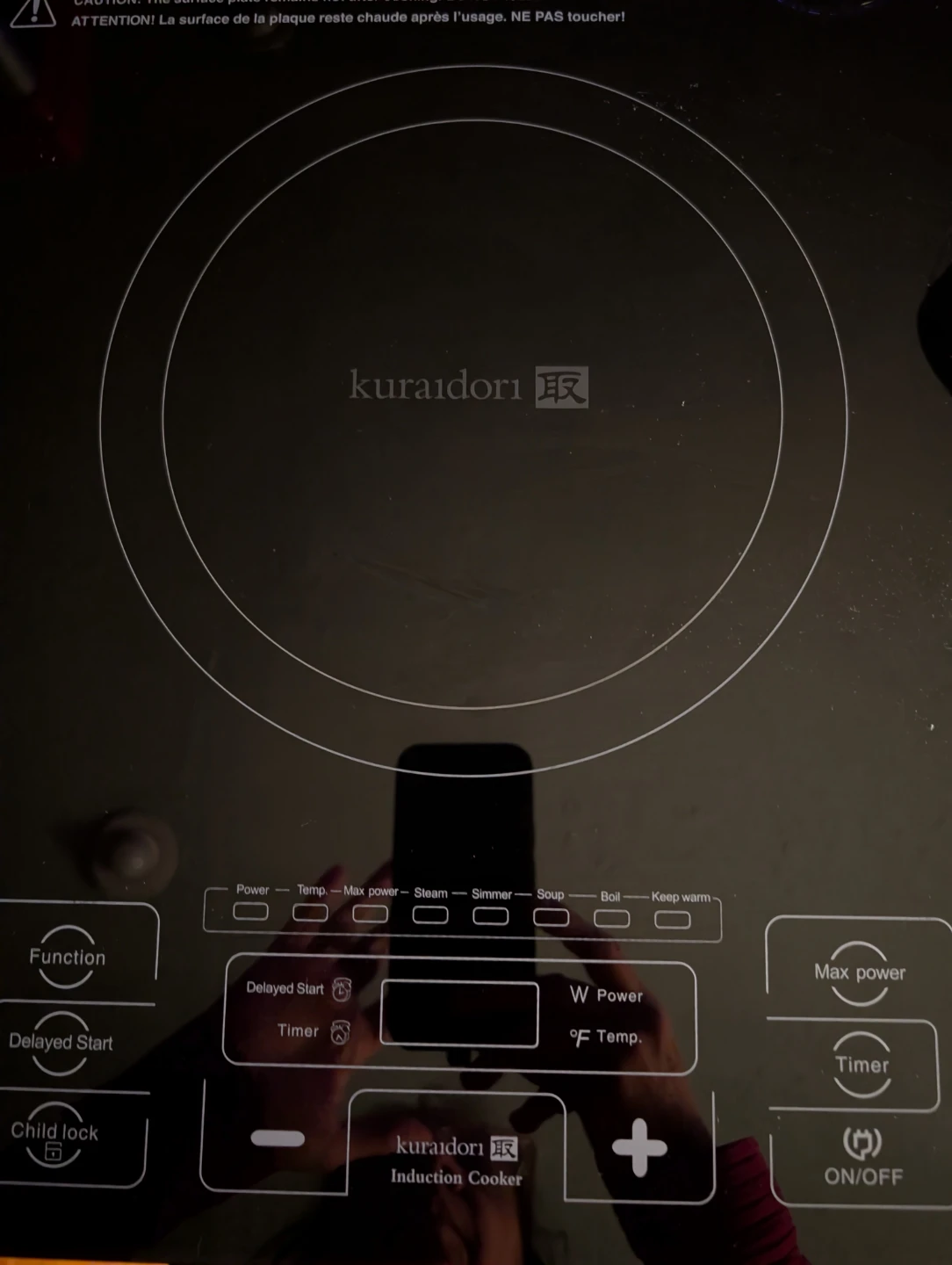 Kuraidori Induction Cooker🥕