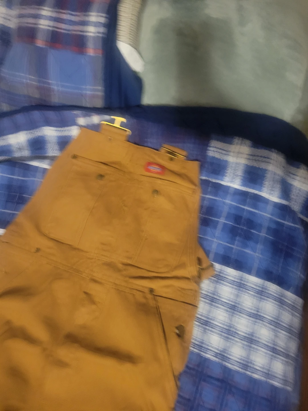 Dickies Brown Duck Bib Overalls - photo 5