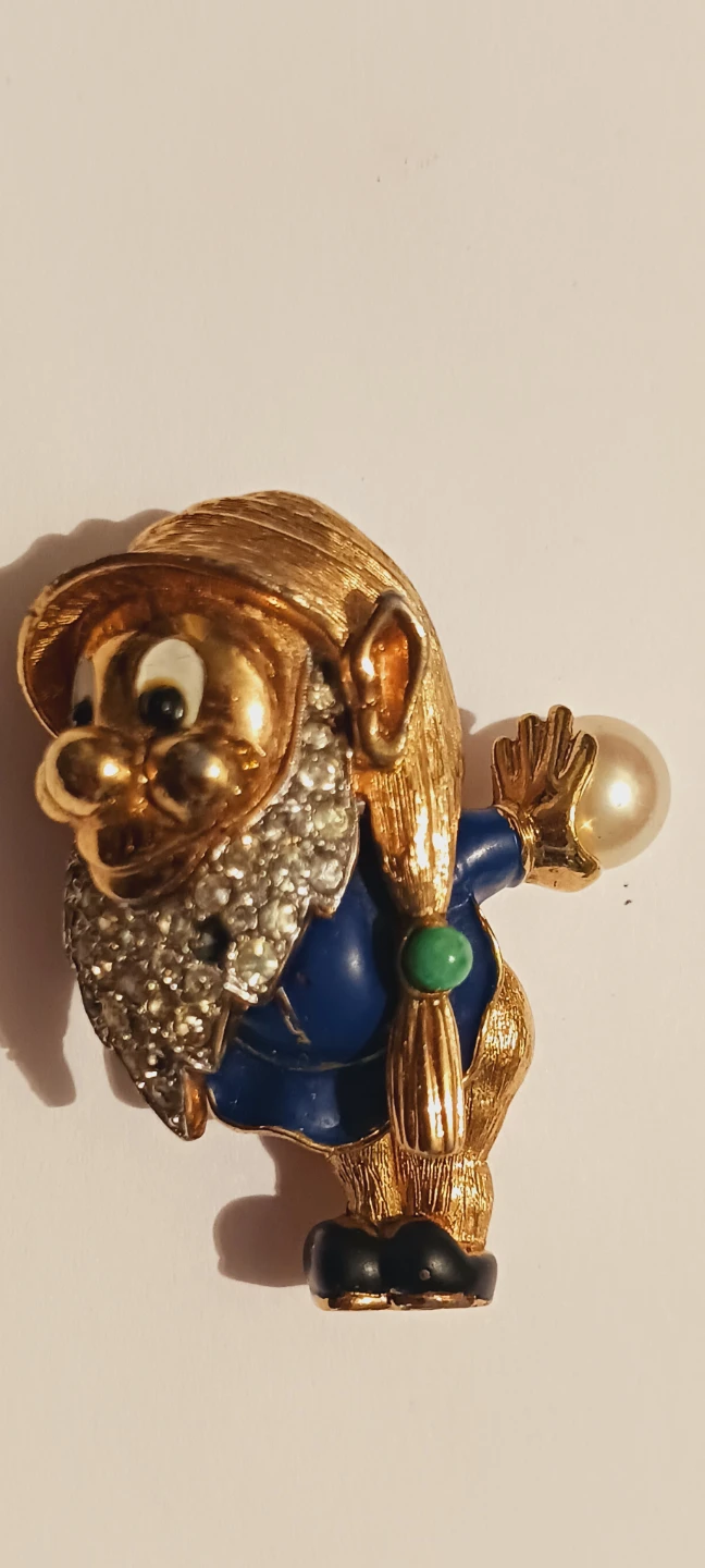 JOMAZ JOSEPH MAZER DESIGNER SIGNED DWARF BROOCH - photo 3