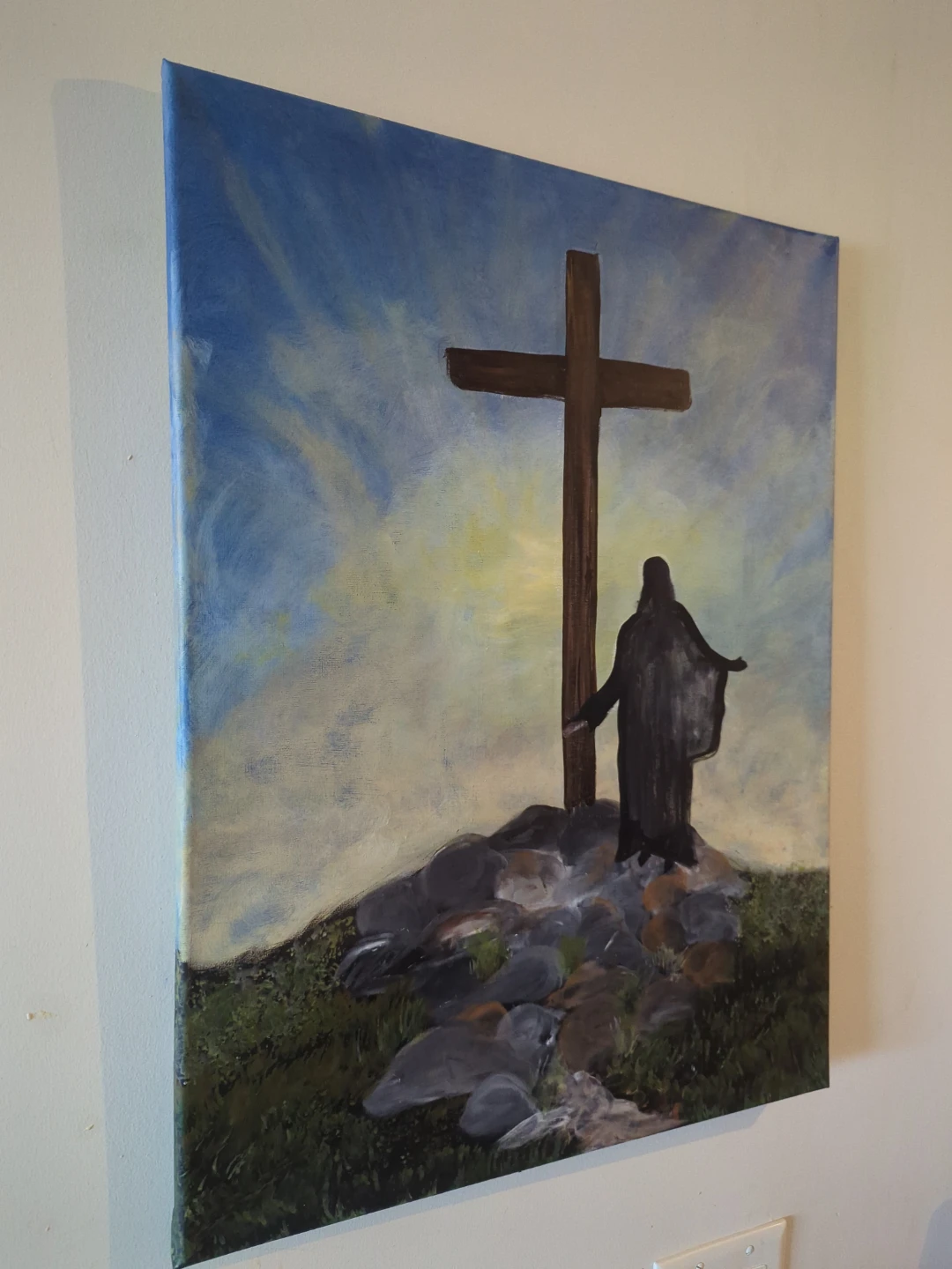 Religious Canvas Painting - photo 2