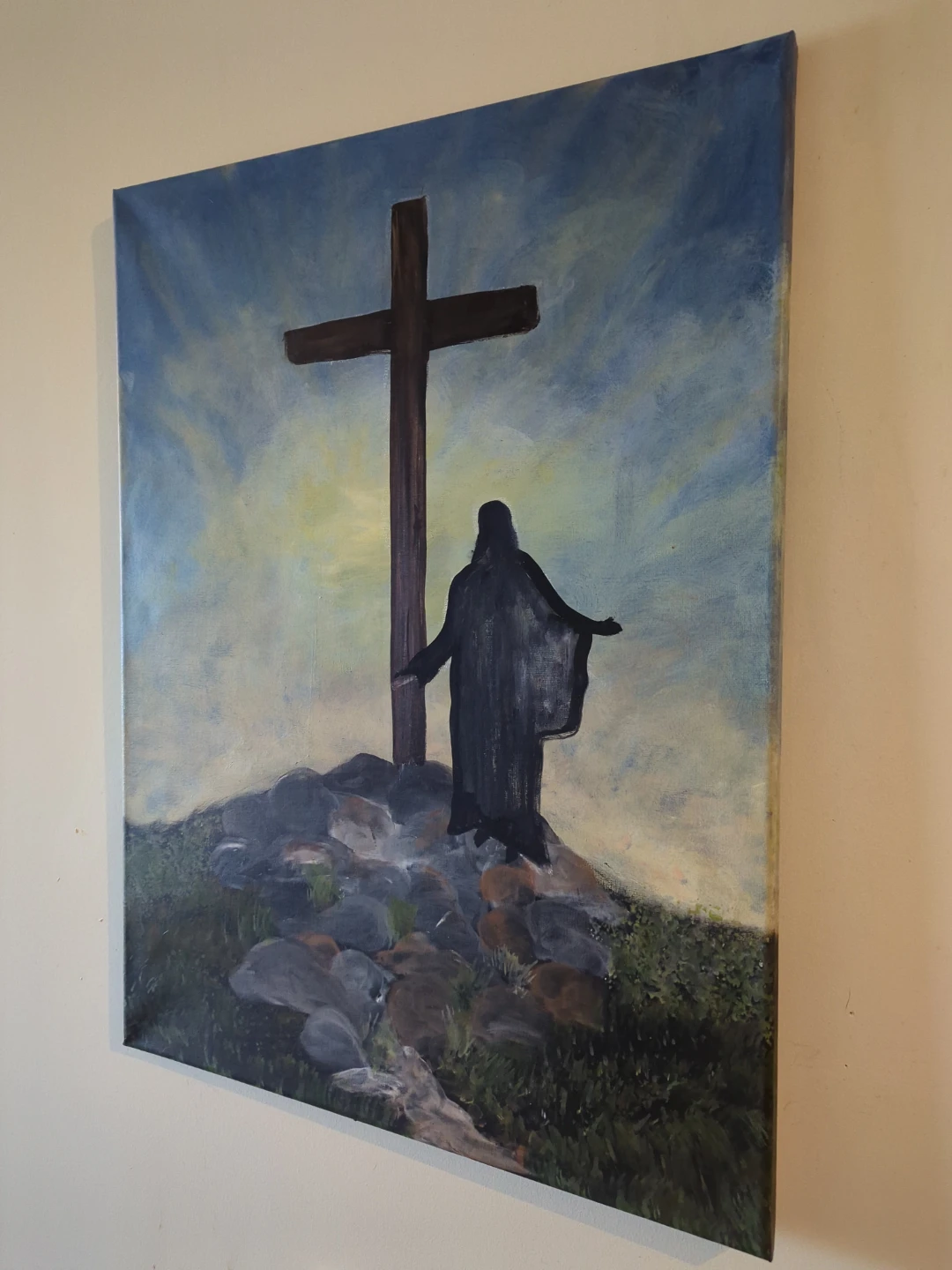 Religious Canvas Painting - photo 3
