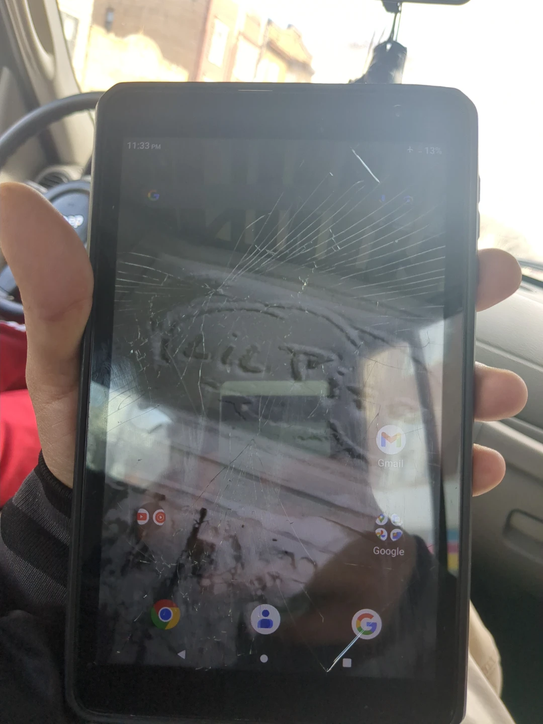 BLU M8L Tablet - Cracked Screen - photo 3