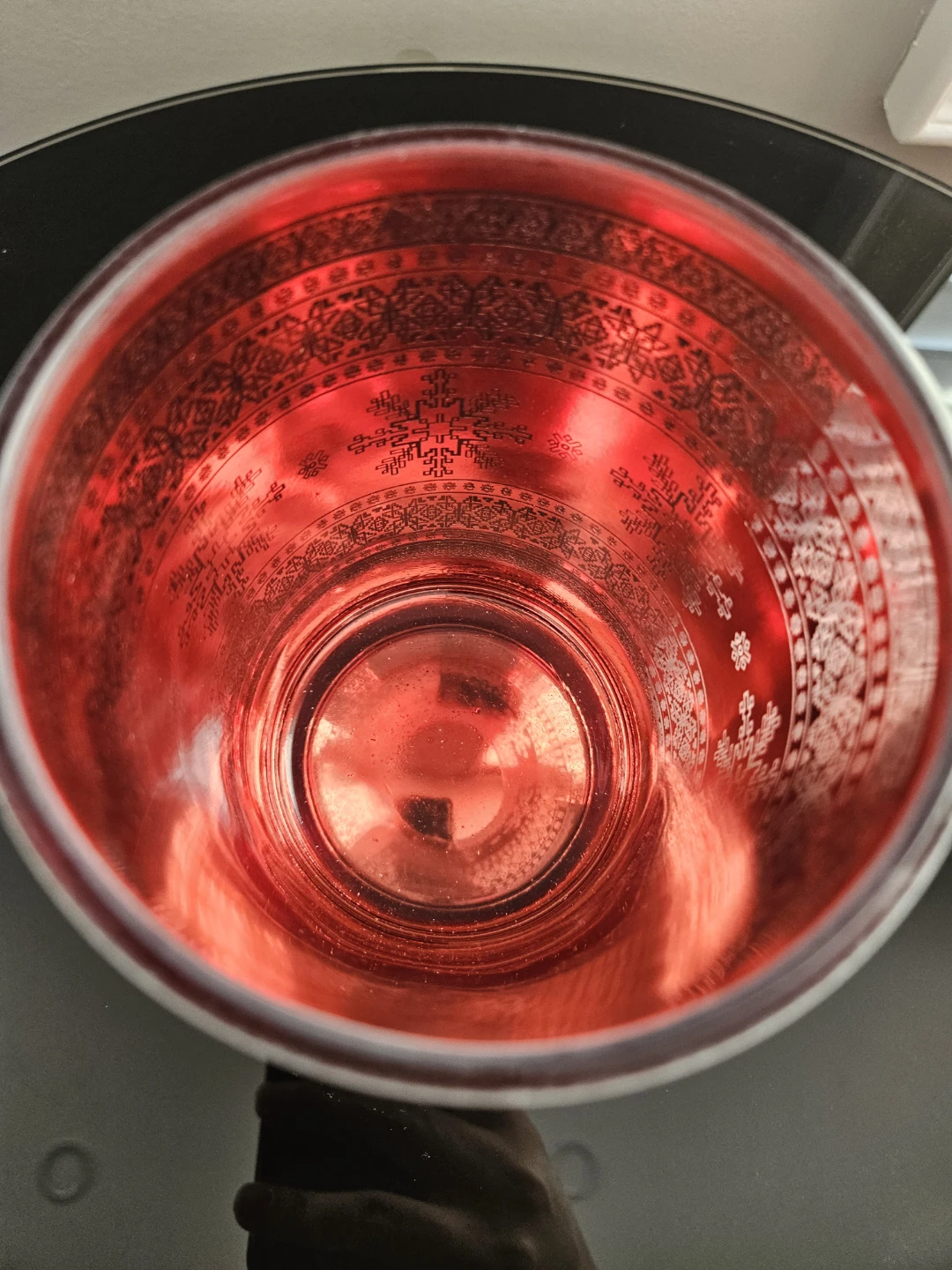 Winter Glass Candle Holder - photo 2