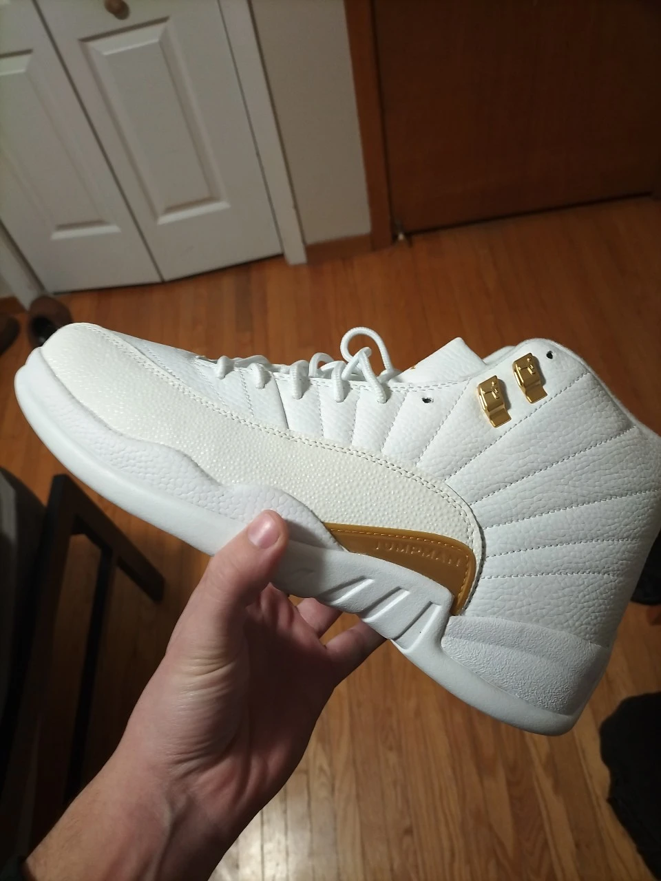 Air Jordan 12 OVO White Gold