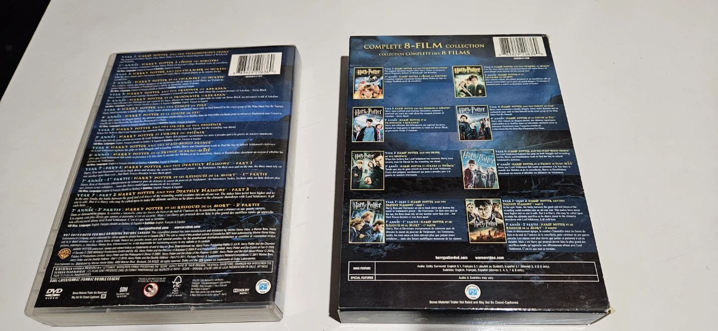 Harry Potter Complete 8-Film Collection DVD Box Set - photo 2